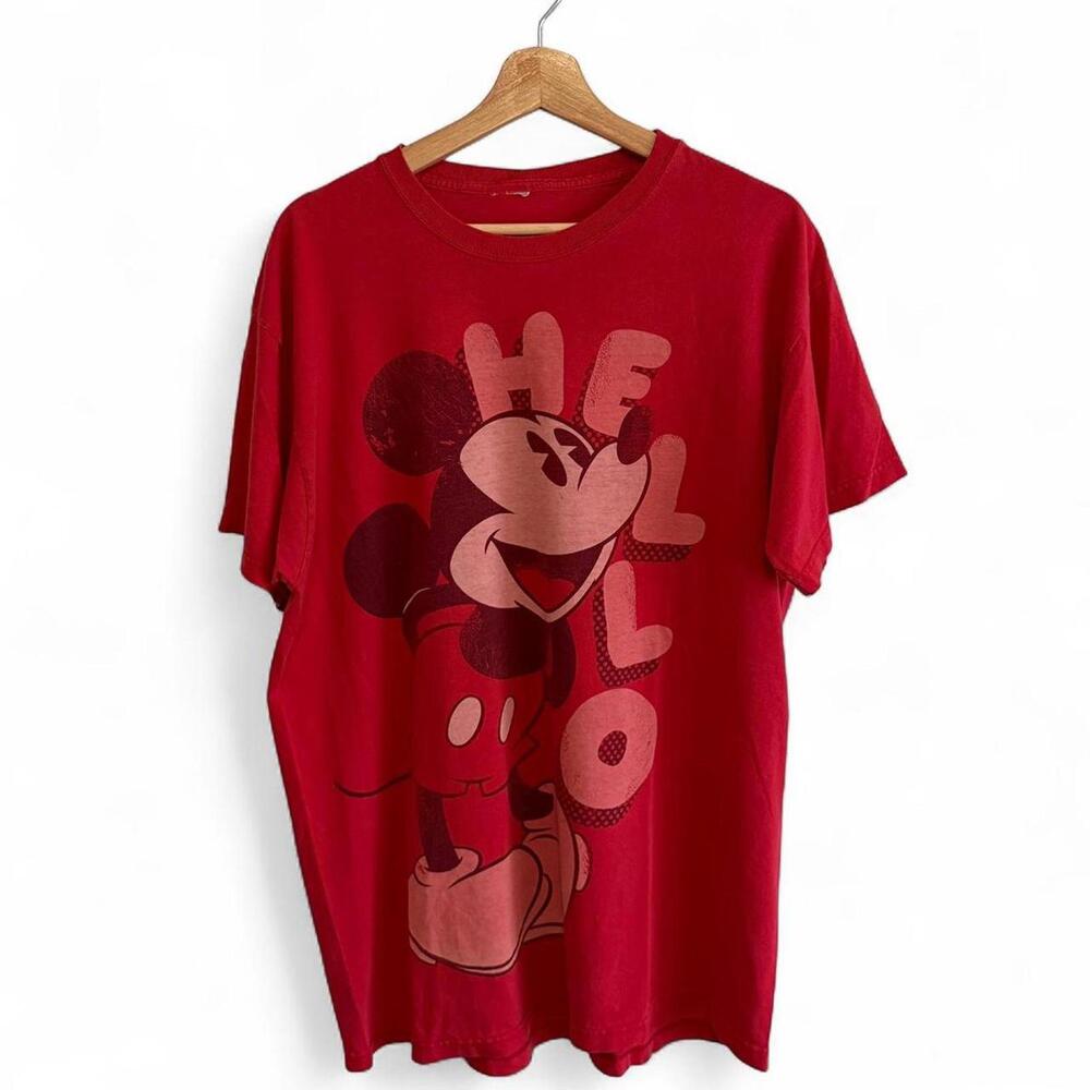 Vintage 90s Mickey Mouse Disney T Shirt Large